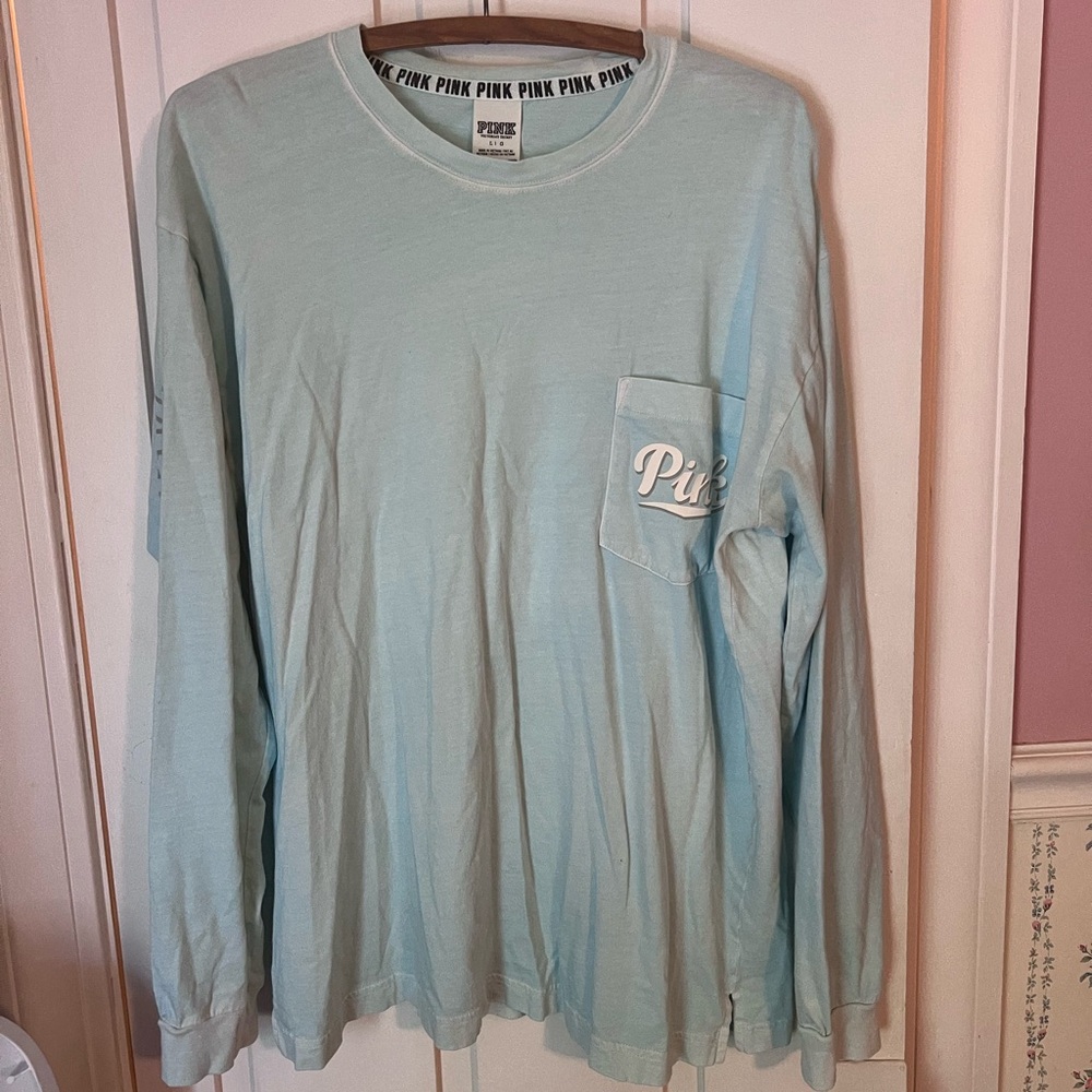 PINK Long sleeve T shirt